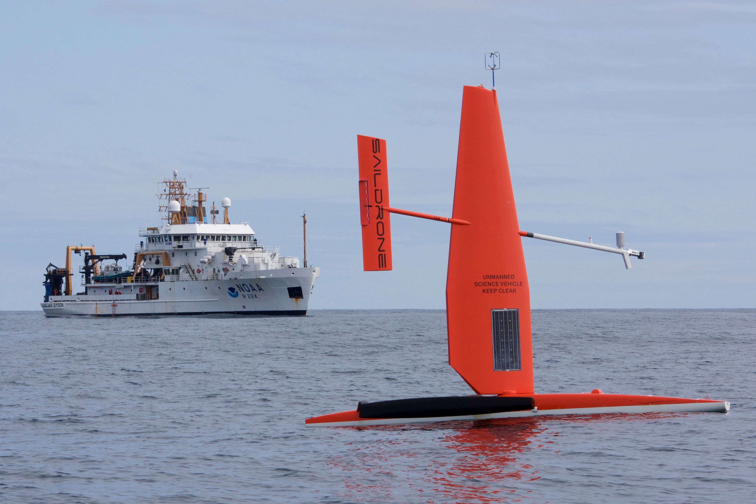 Unmanned vessels deployed for Alaska ocean research The Seattle