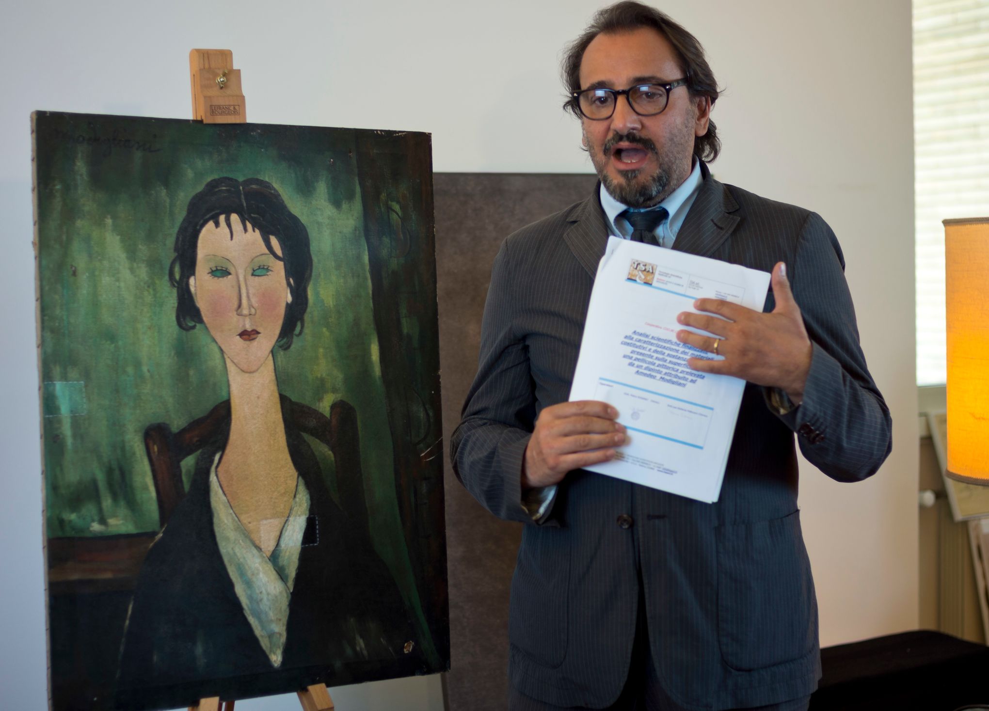 Hoax? Rome firm claims new Modigliani but offers no evidence | The Seattle  Times, image size:2040x1467
