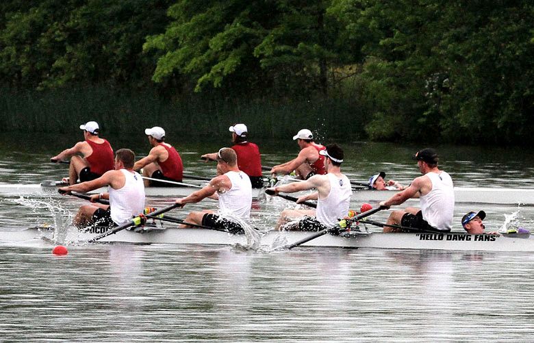 Beating The Rowers Washington men’s rowers sweep heats at national championships, advance ...