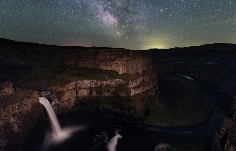 Reader’s Lens | Palouse Falls with Milky Way | The Seattle Times