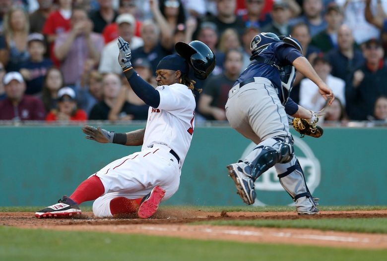 NEW MOUND BOSTON REDSOX SLIDES