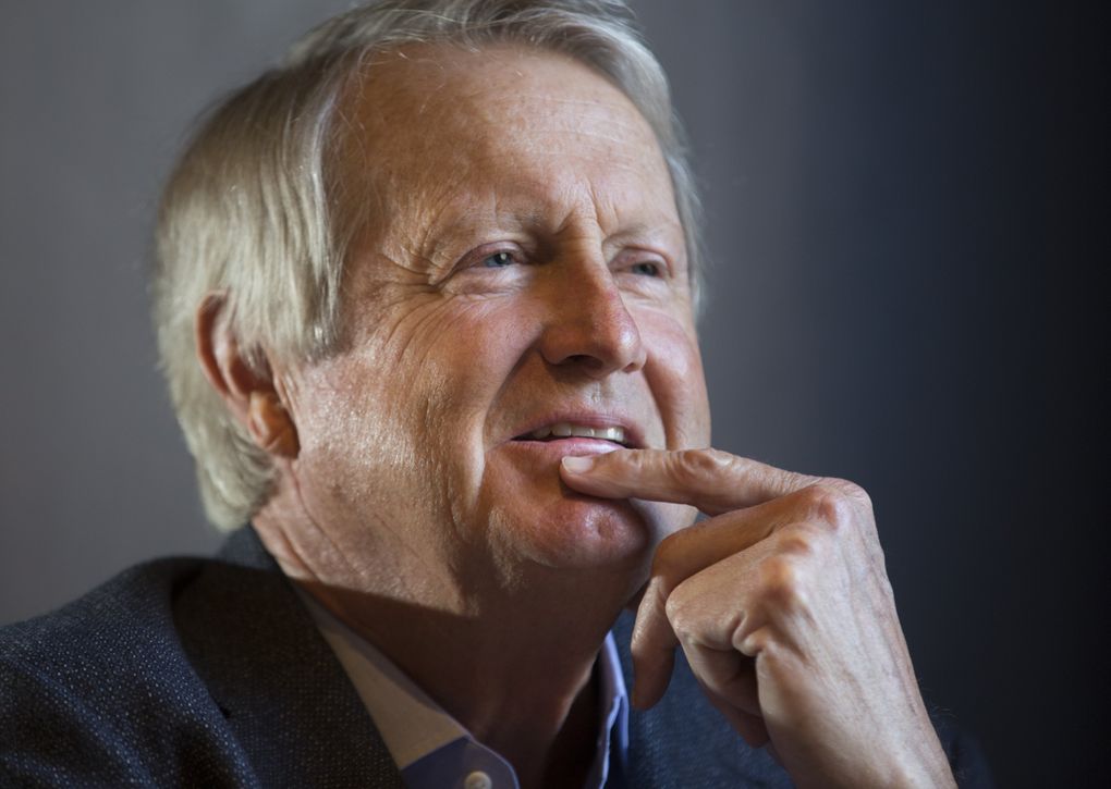 Jim Albaugh headed Boeing’s defense division, then went on to lead the commercial-airplanes unit. (Mike Siegel / The Seattle Times)