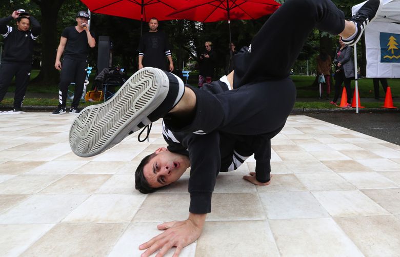 Massive Monkees breaking, B-boying dancers combine athleticism and hip hop.SIDF is in its 10th year and runs from June 10-25. Saturday, May 21, 2016 there’s  an outdoor dance event in South Lake Union.ref to online gallery.