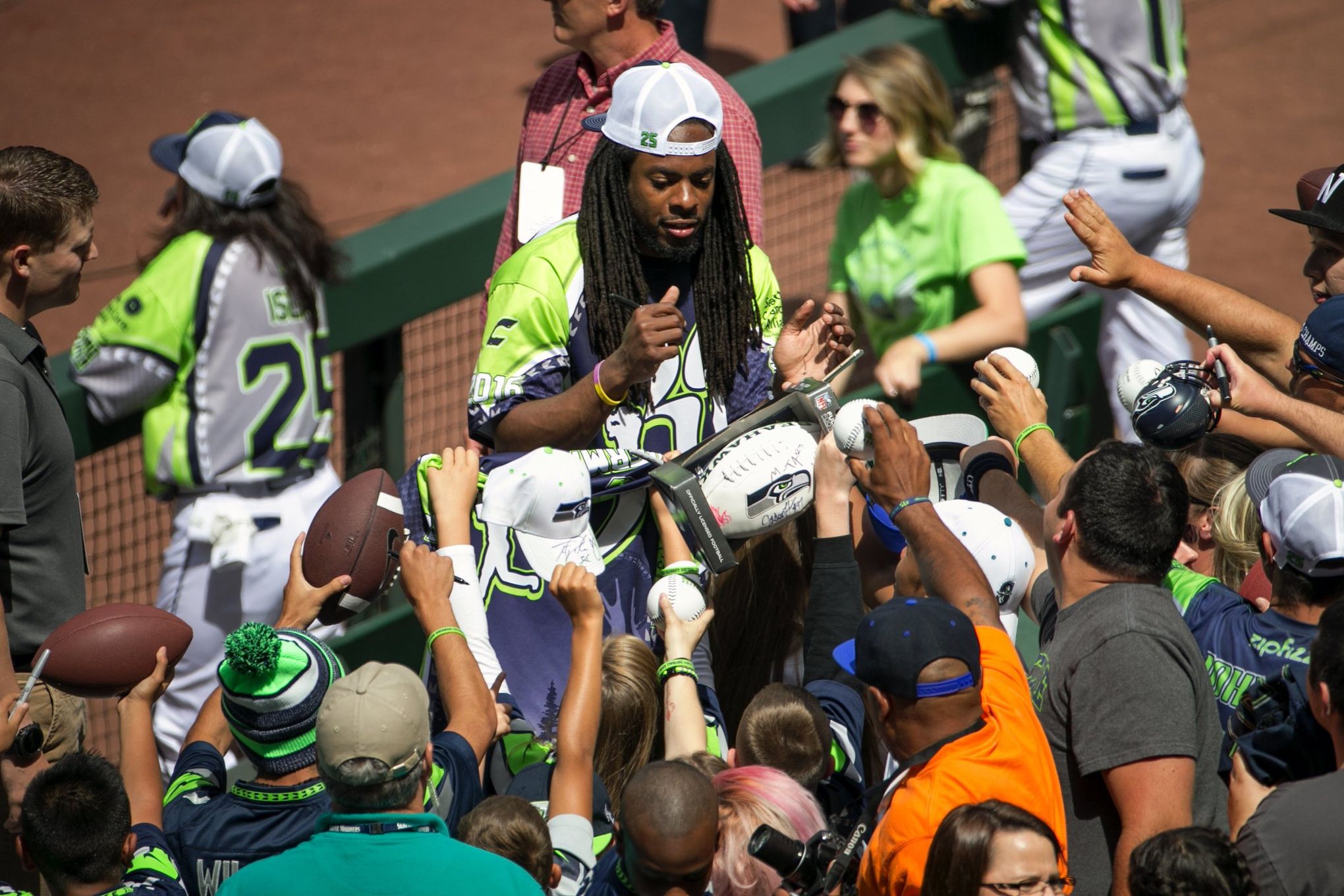 Seahawks Cornerback Richard Sherman's Fourth Annual Celebrity Softball Game