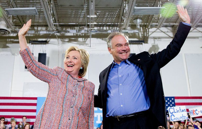 Hillary Clinton chooses Va. Sen. Tim Kaine as running mate | The ...