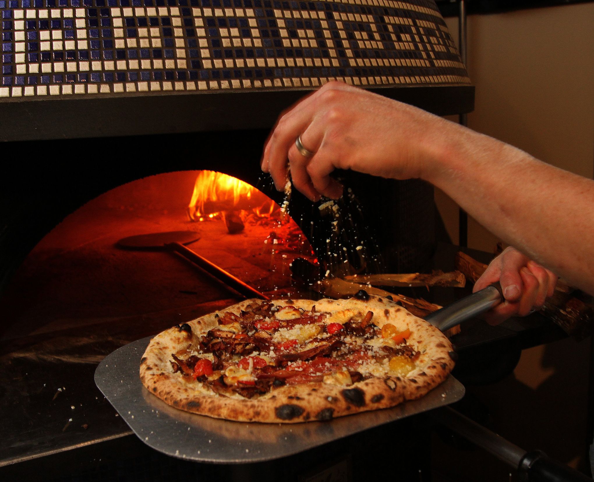 Detroit-Style Pizza: Thick, pillowy, & so cheesy! -Baking a Moment