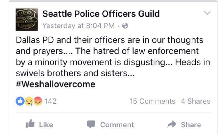 This Facebook post was later deleted by the guild.