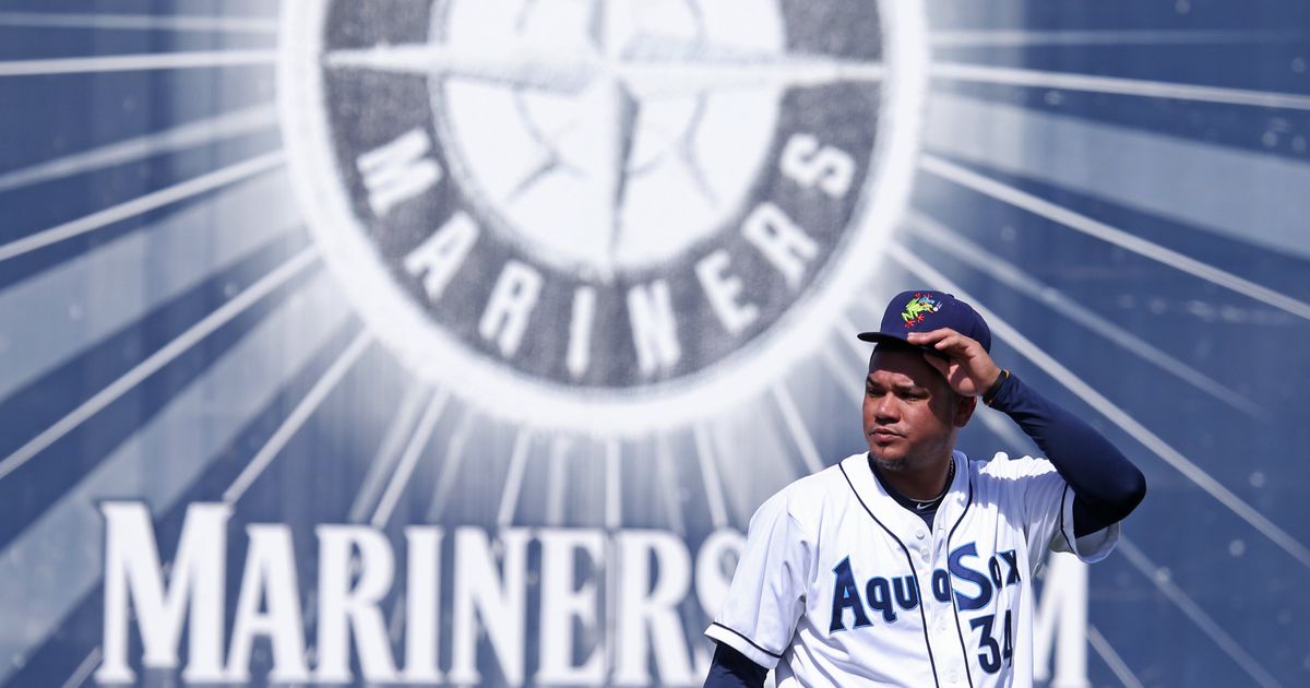 Felix Hernandez's 'King's Court' fan group showed up to his Class-A rehab  start