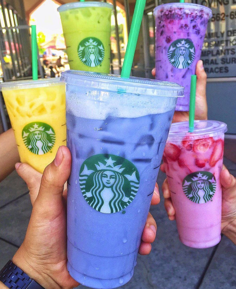 Pretty starbucks outlet drinks