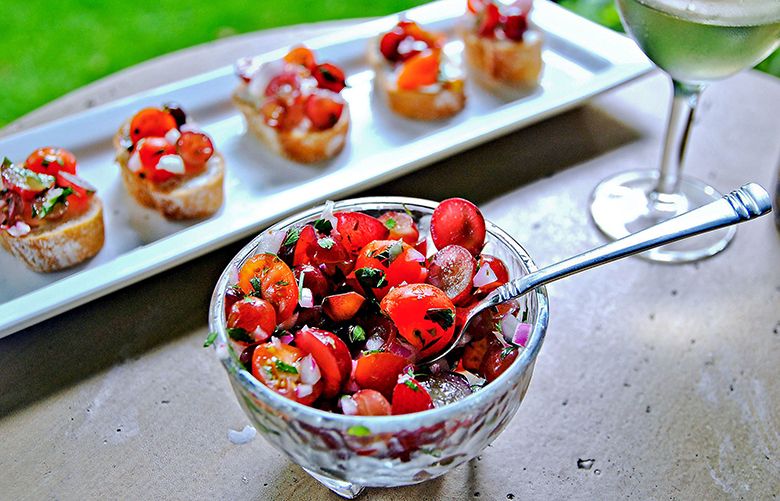 Grape Salsa. (Gretchen McKay/Pittsburgh Post-Gazette/TNS)