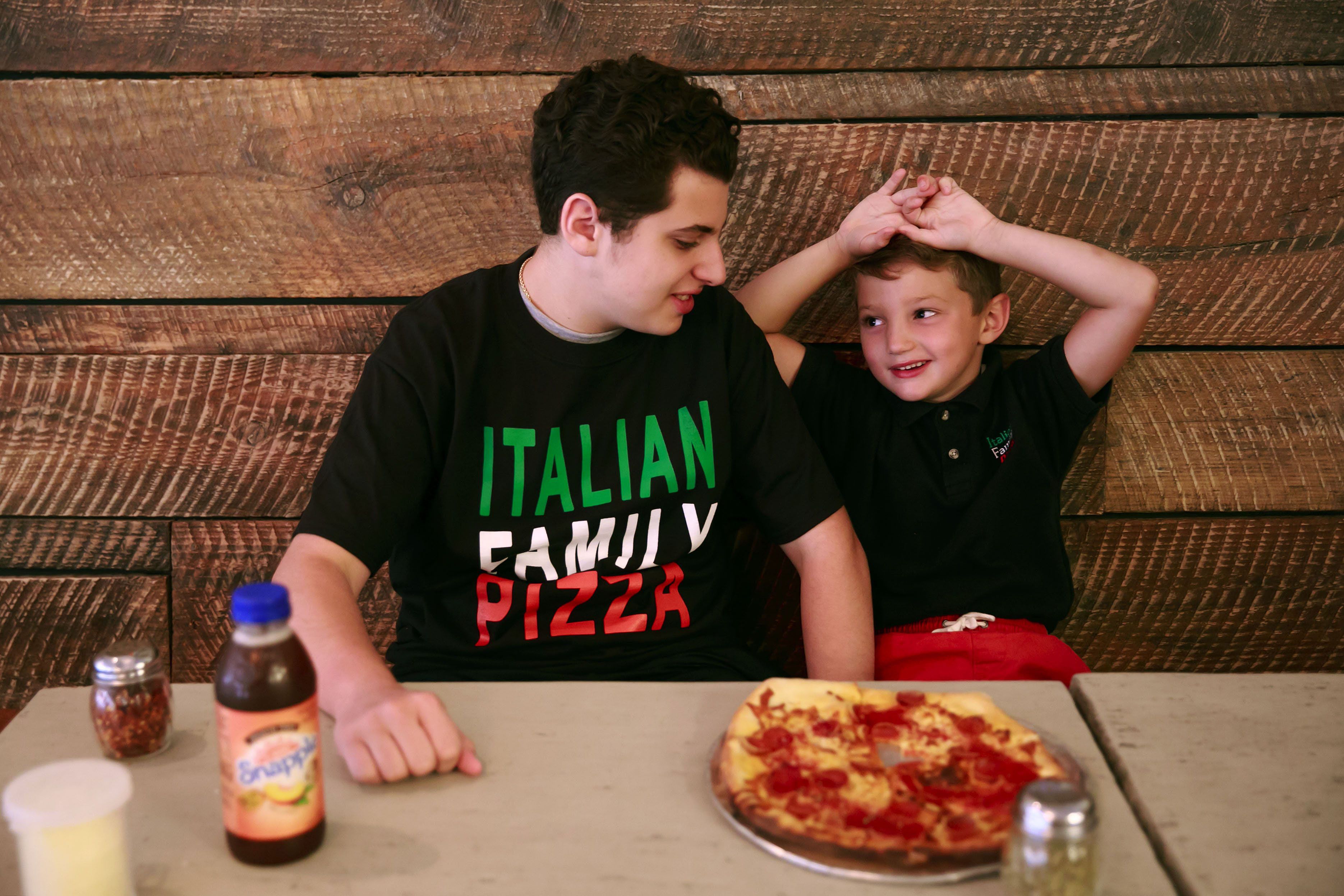 Italian on sale family pizza