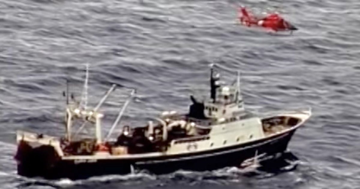 46 crew members rescued from sinking ship in Alaska waters | The ...