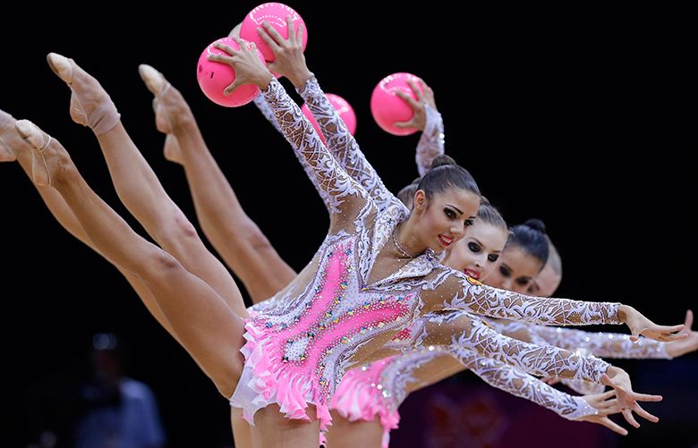 Fashion fans will dig the Olympics' rhythmic gymnastics