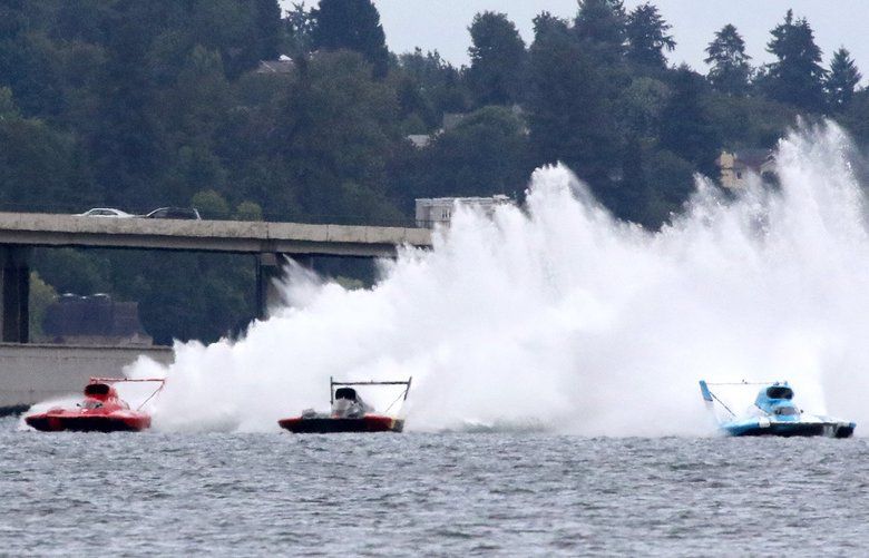 Photos: Hydros during Seafair Sunday | The Seattle Times