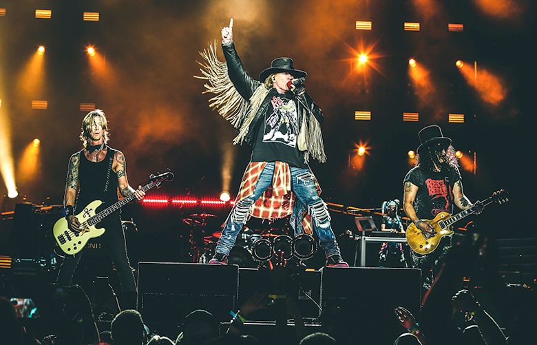 Guns N' Roses all hearts & flowers on reunion tour | The Seattle Times