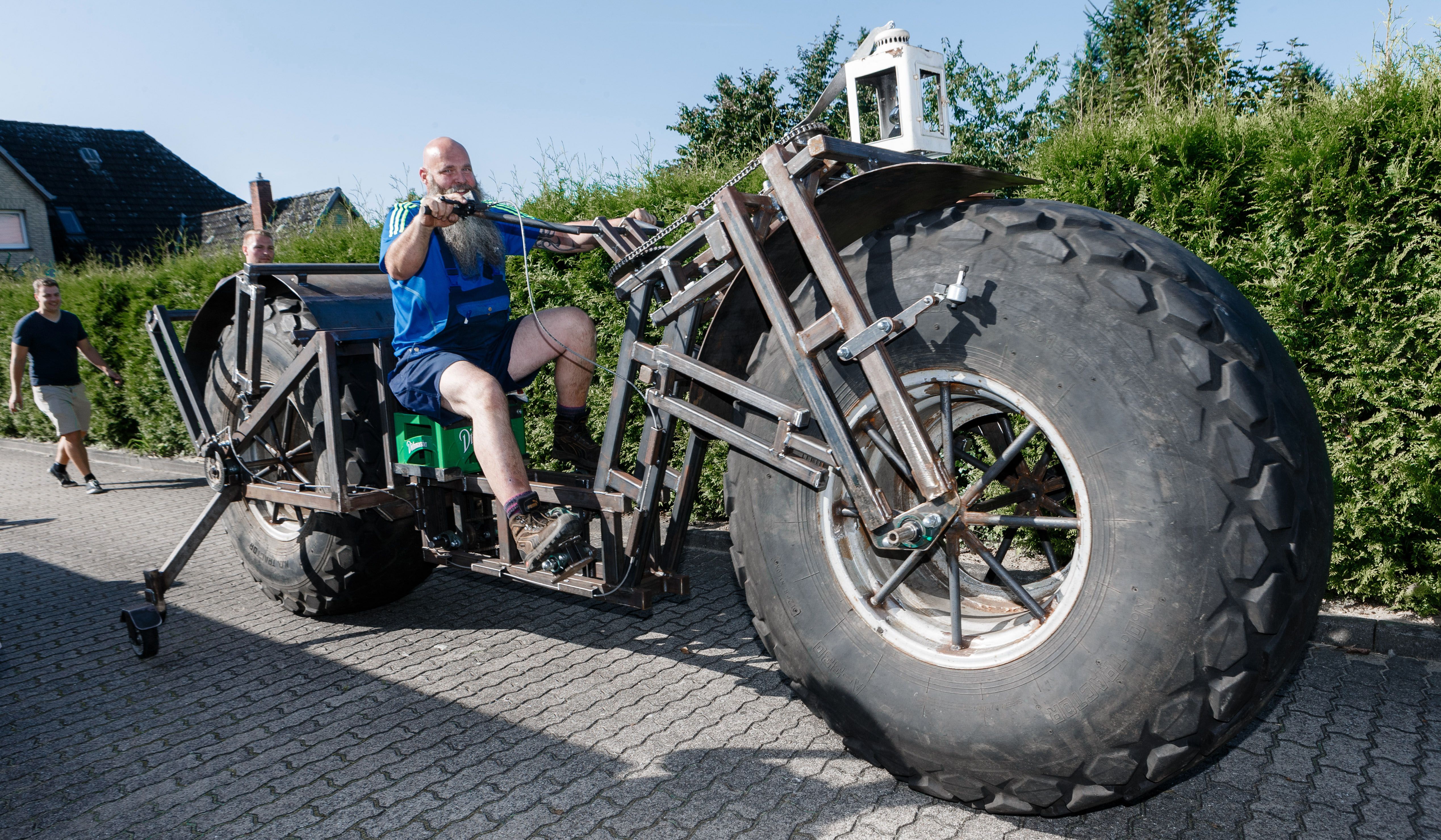 The first bicycle clearance ever made