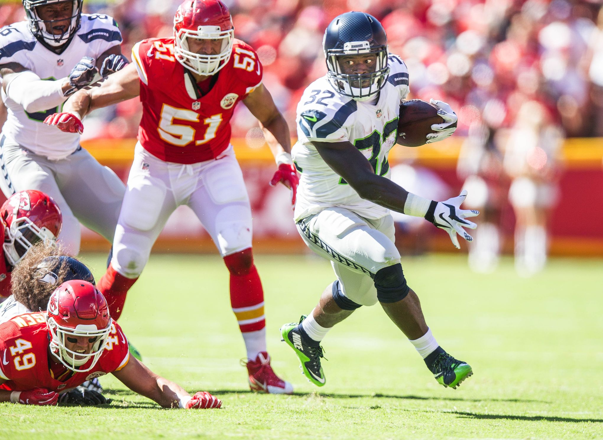 Seahawks have dangerous 1-2 punch at running back