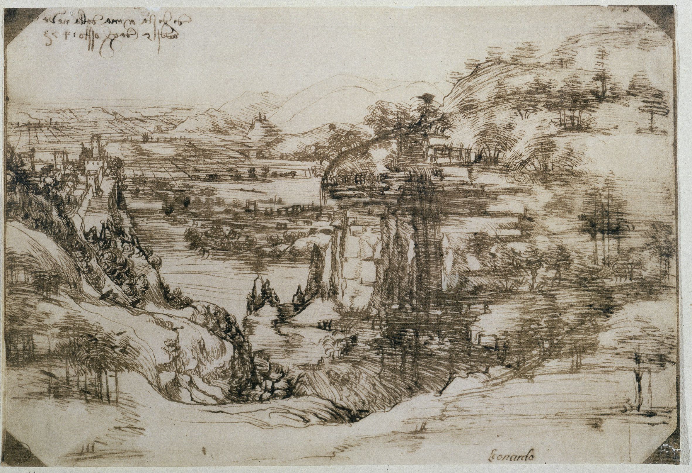 Early Leonardo drawing to be shown in artist's native Vinci | The