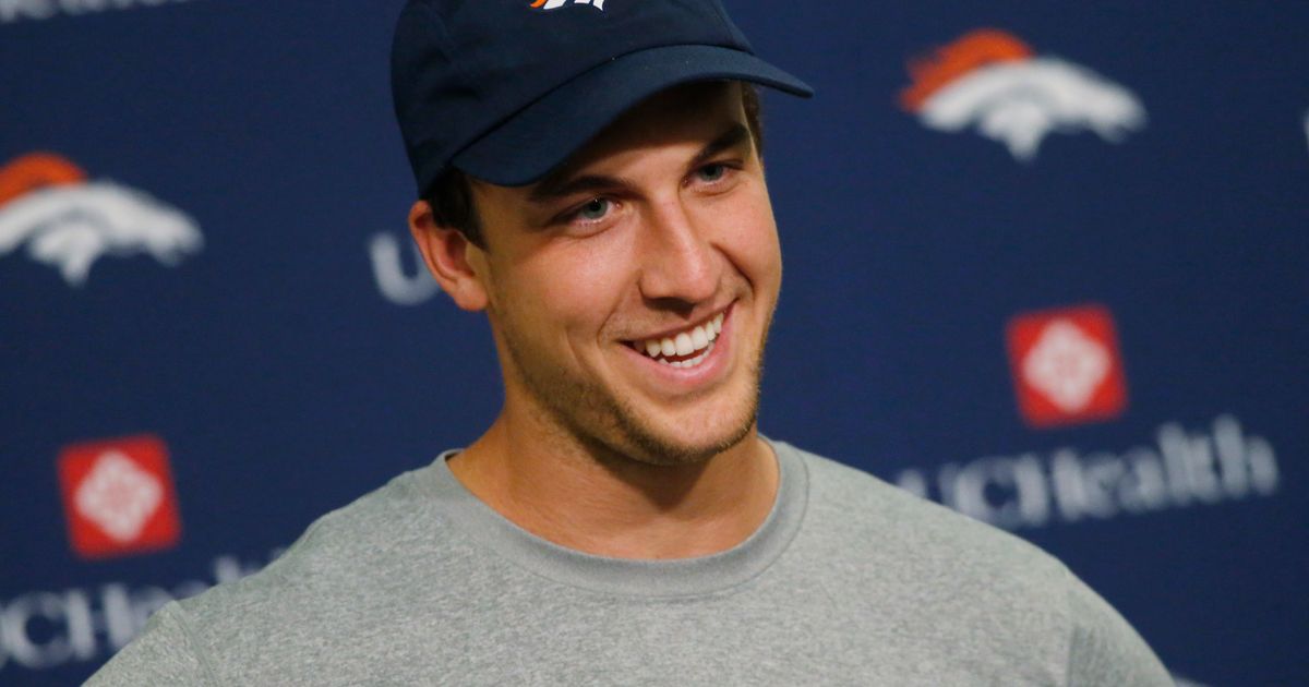 Broncos name their starting quarterback Trevor Siemian The Seattle Times