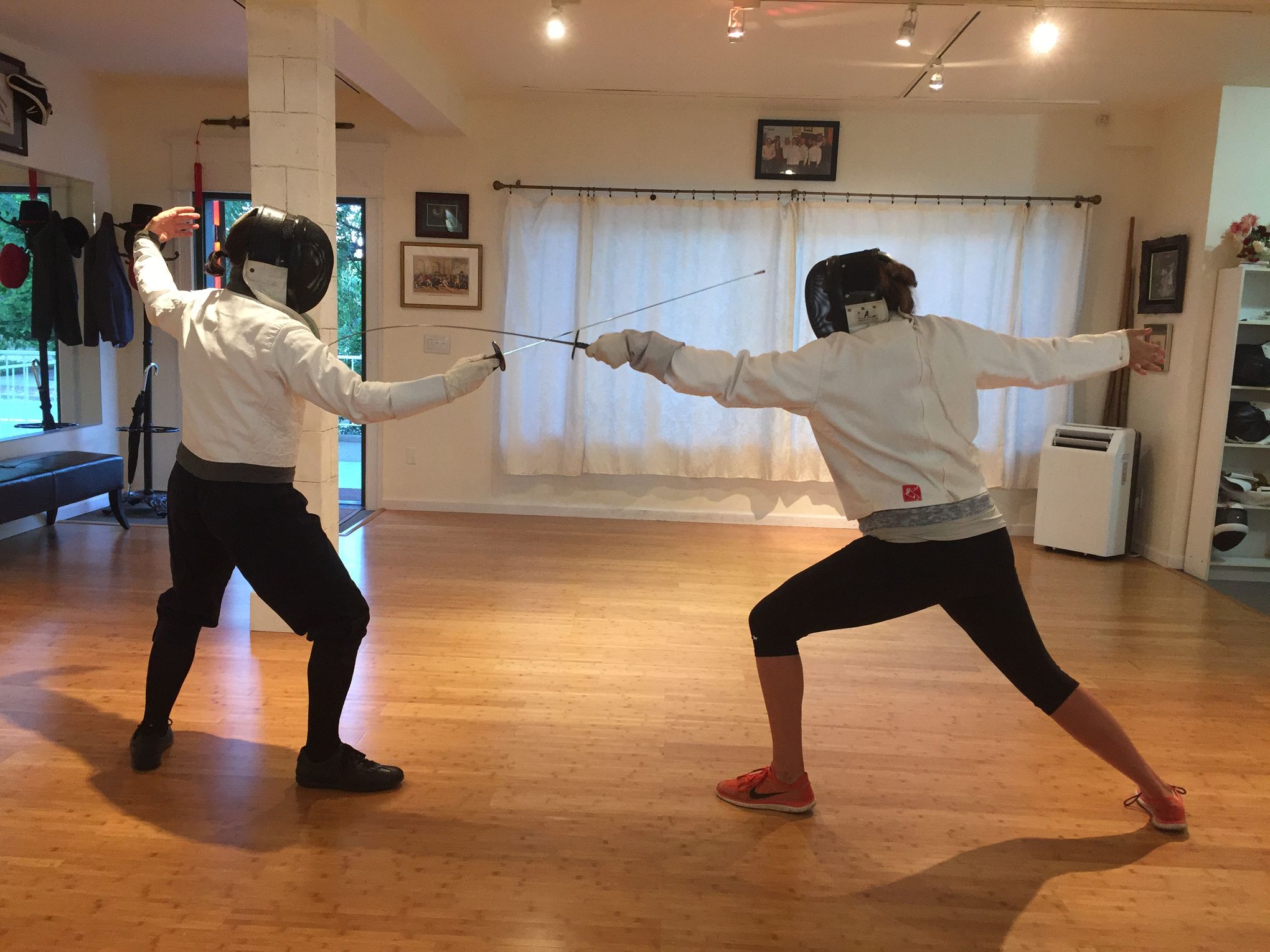 Three Fighting Styles of Fencing