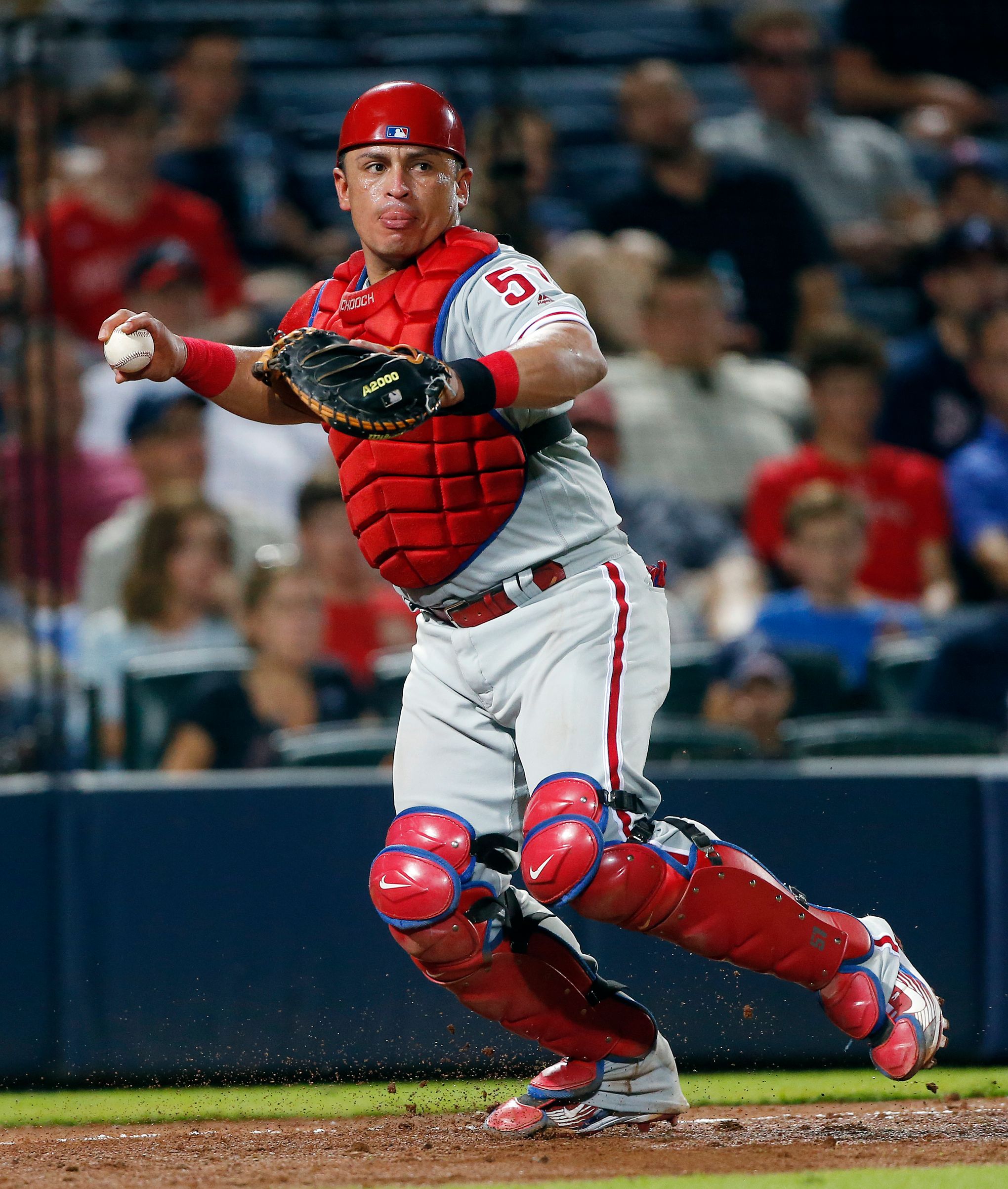 Phillies catcher Carlos Ruiz on Thursday May 22nd at Minute Maid