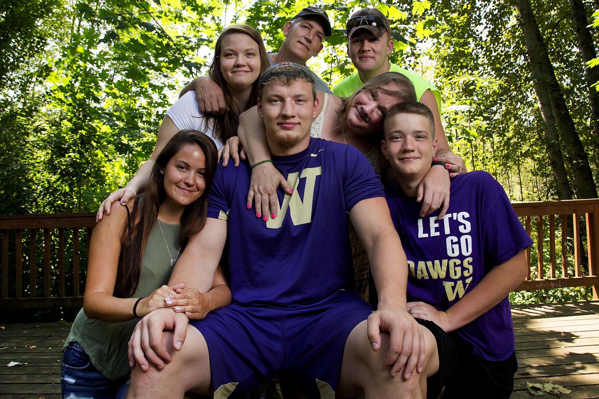 Through family fire, heart troubles, Kaleb McGary remains steadying force  on UW's offensive line