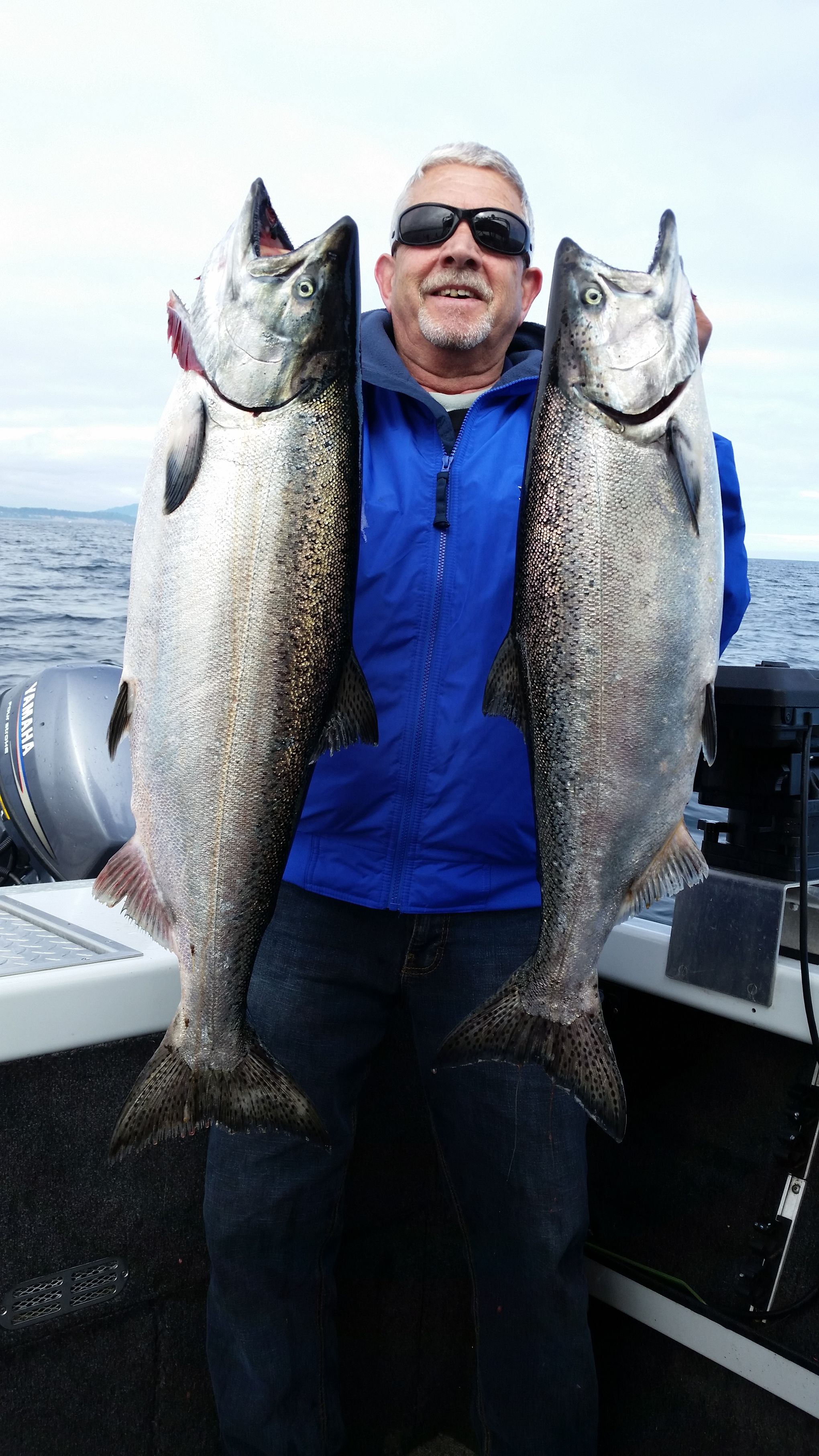 Tony Floor's Tackle Box loaded with plenty of late-summer salmon fishing  choices