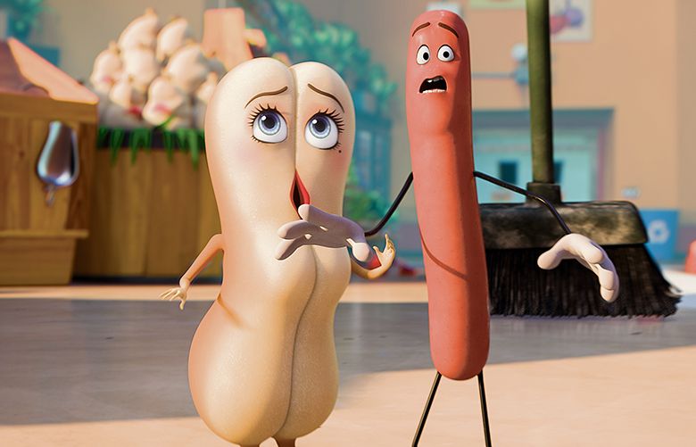 Sausage Party 2016 Cartoon Porn - Eat before you see 'Sausage Party,' a cartoon that's not for kids | The  Seattle Times