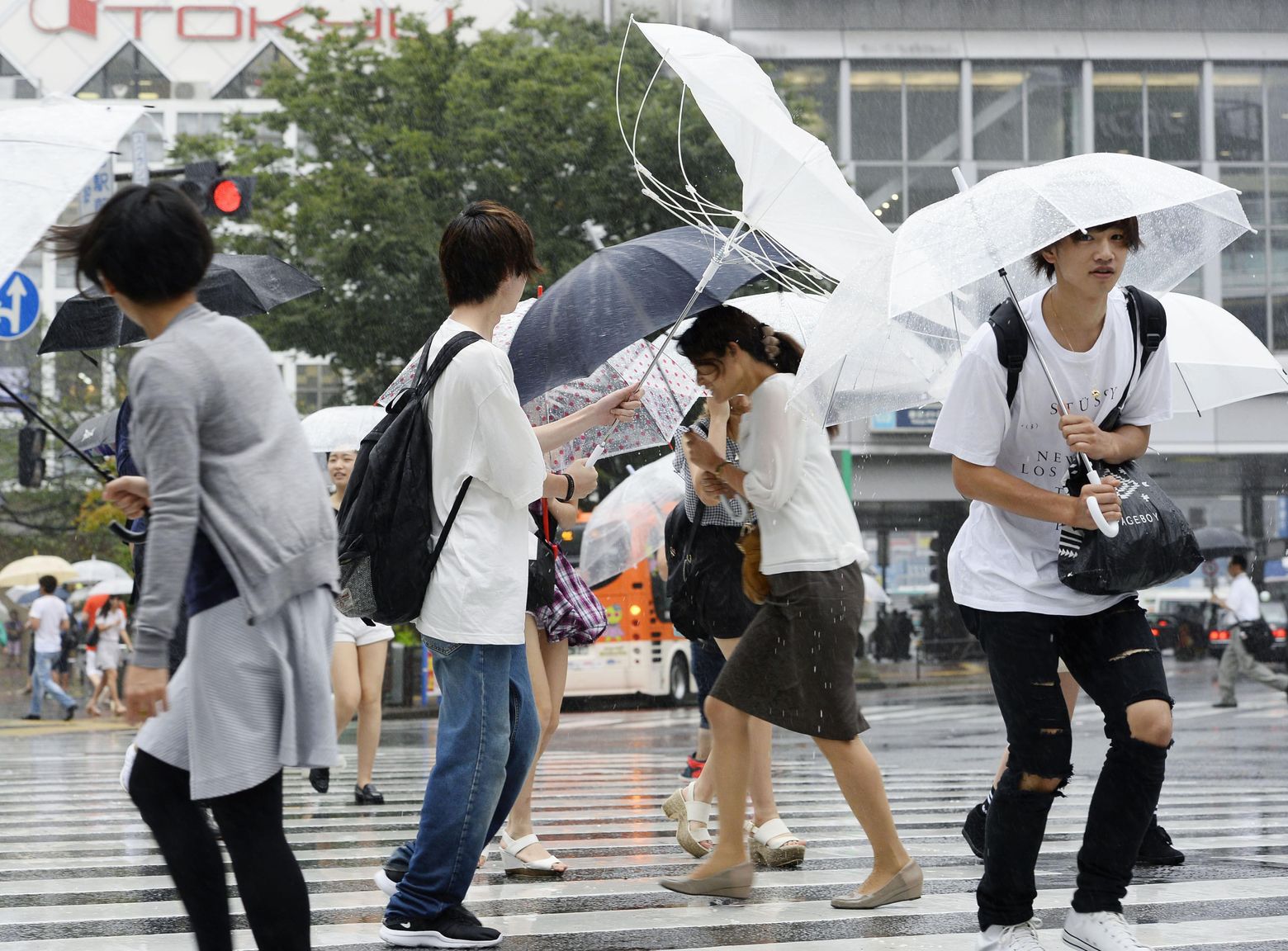 Фото дождь в японии