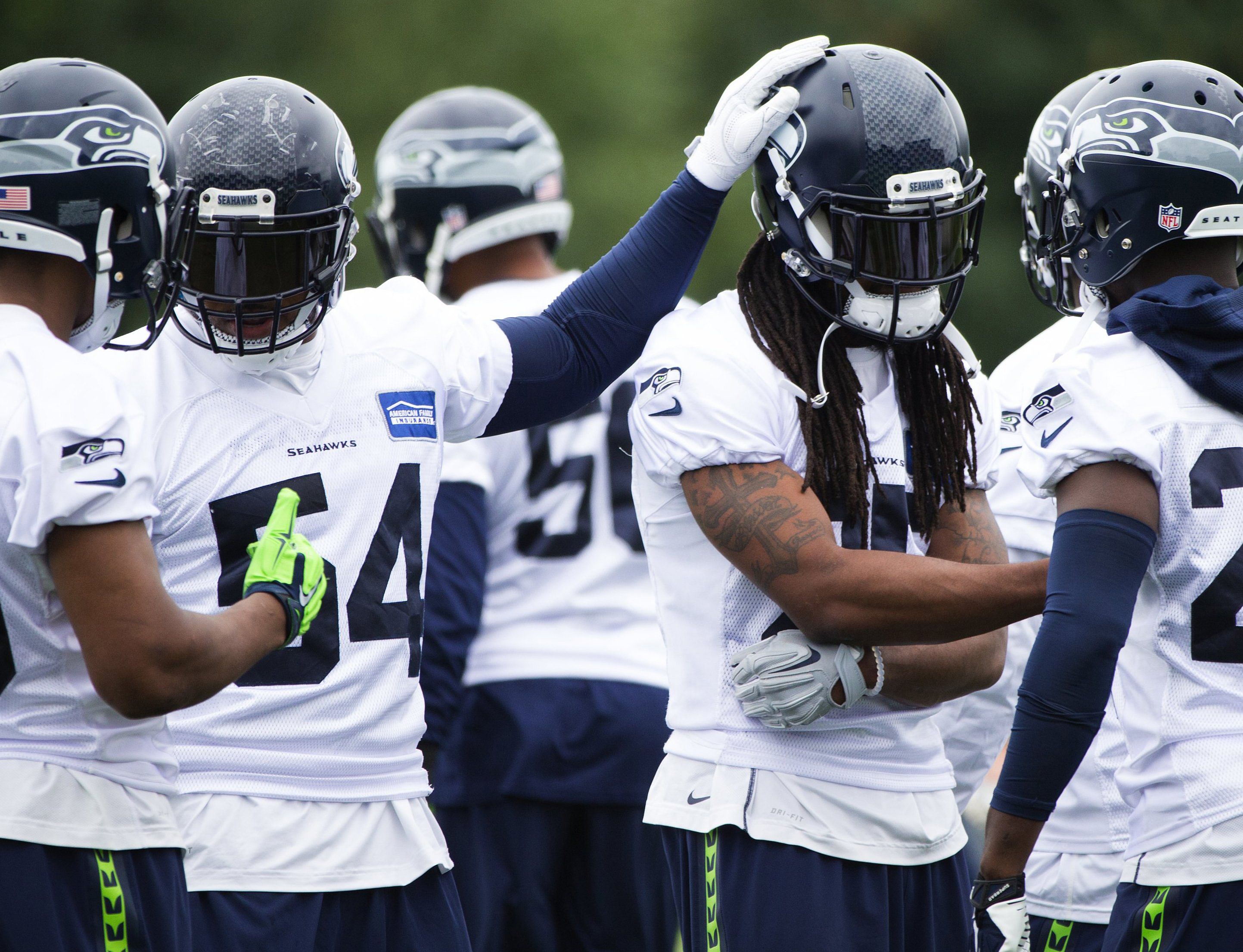 seahawks helmet visor