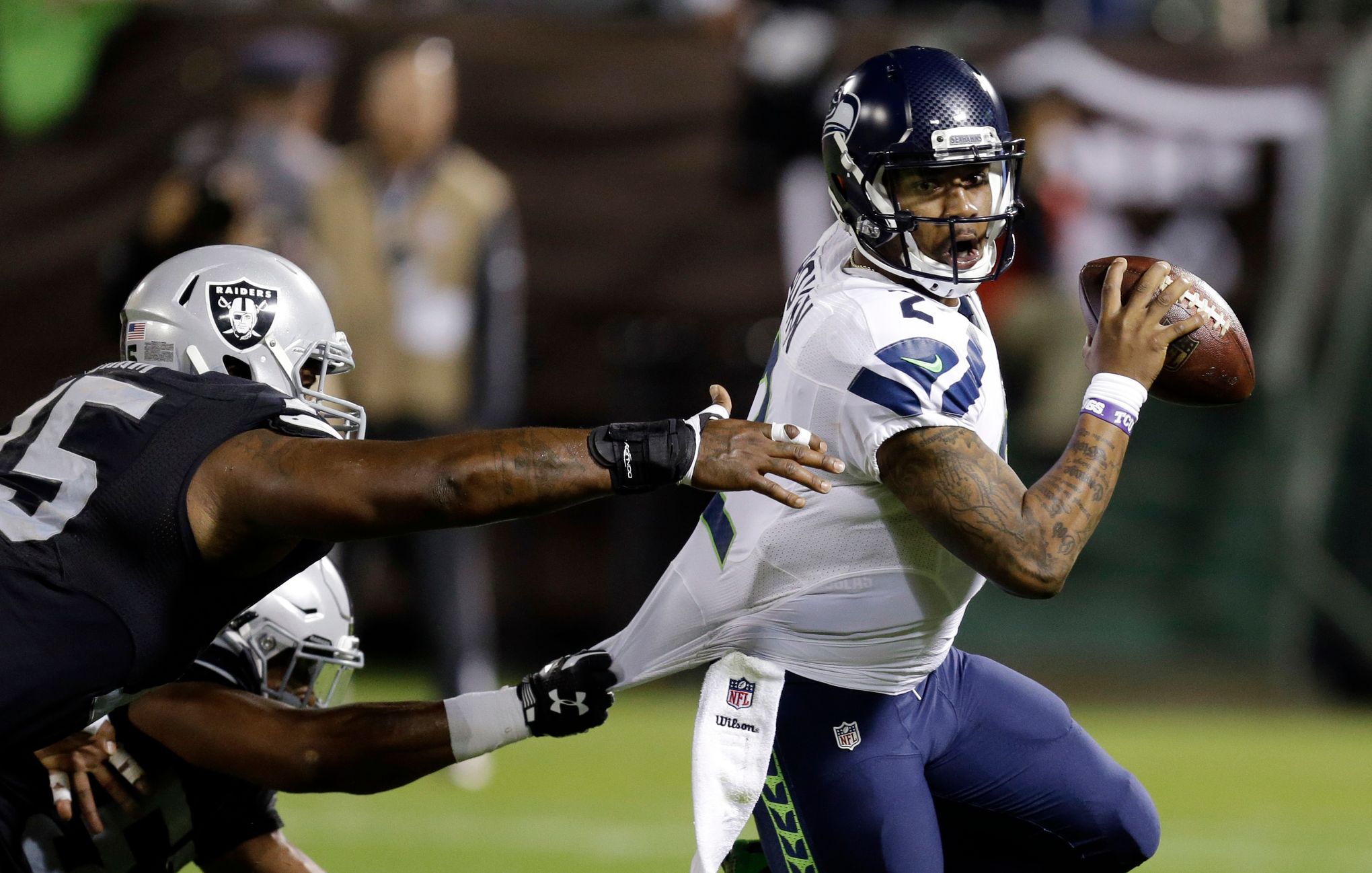 Would-be Seattle Seahawks QB Trevone Boykin sponges off Russell Wilson -  ESPN - NFL Nation- ESPN