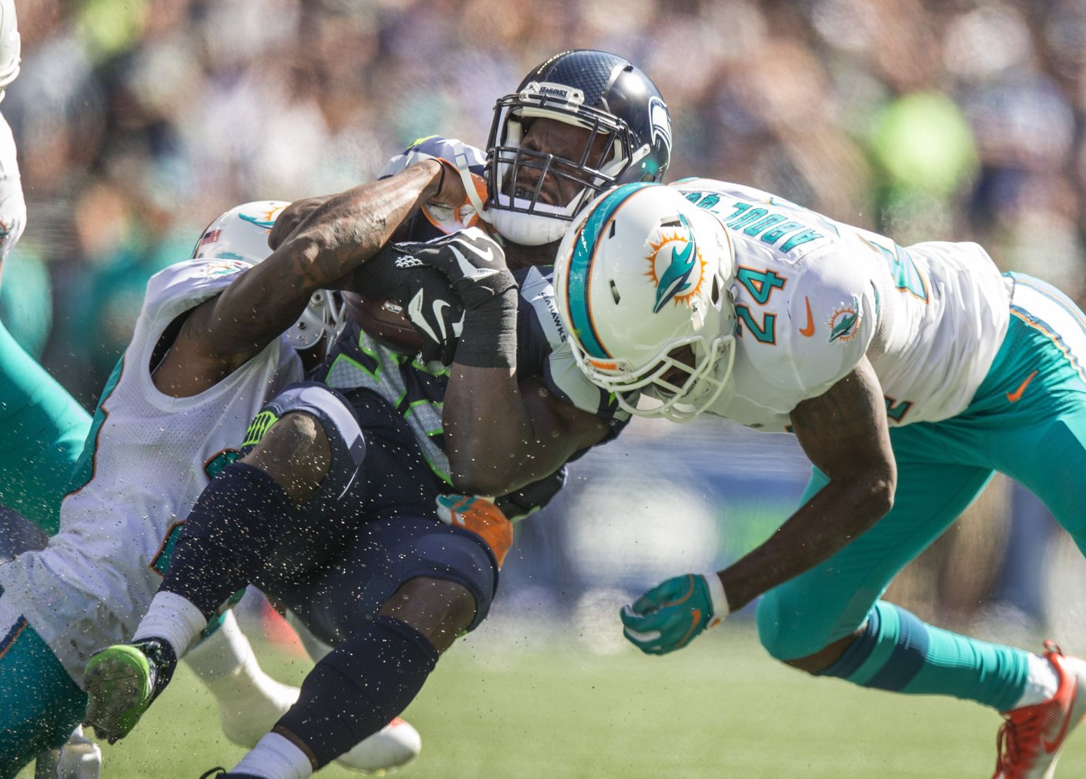 Full coverage: Seahawks score last-minute touchdown to beat Dolphins ...