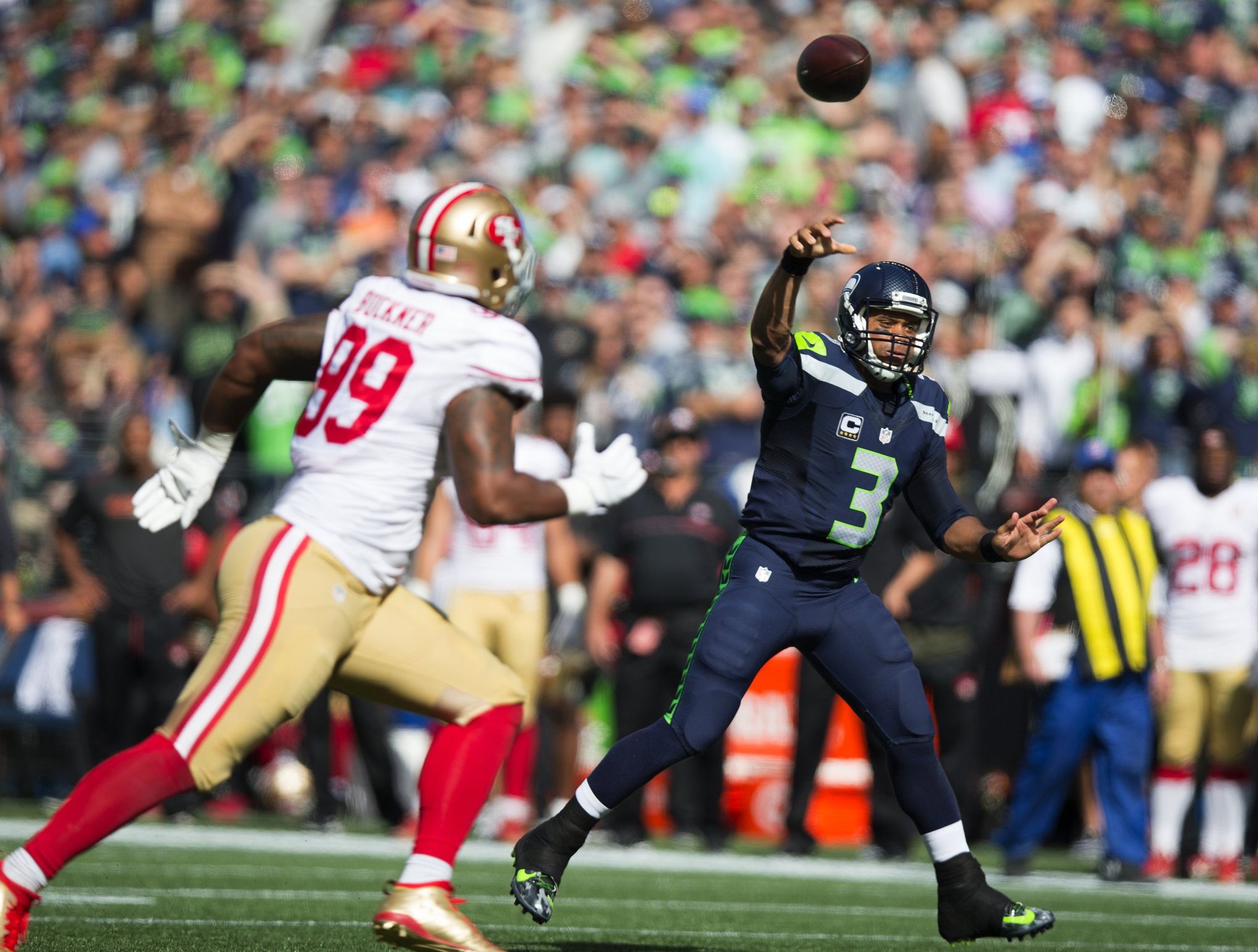 Russell Wilson leads Seahawks past 49ers 28-21 - The San Diego Union-Tribune