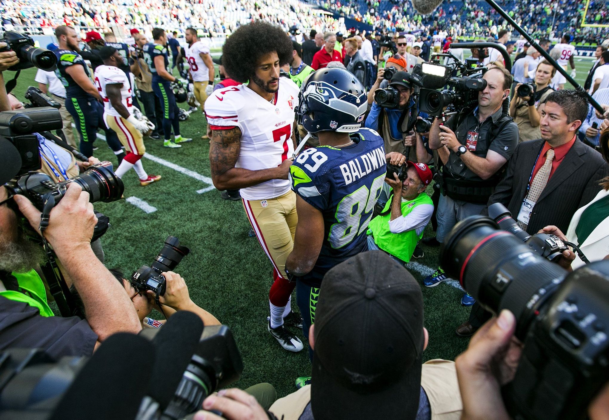 Colin Kaepernick eager to finally play well against Seattle