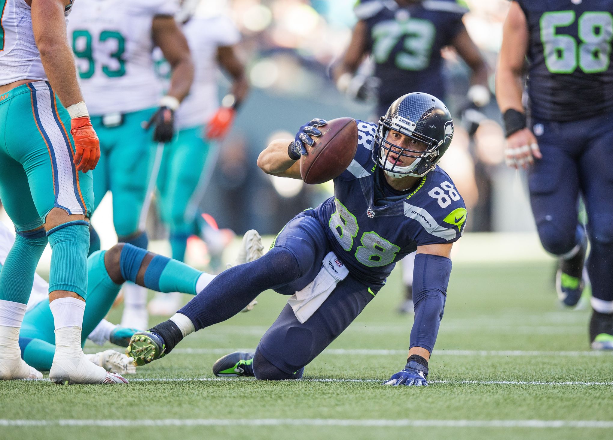 Seattle Seahawks' Jimmy Graham provides healthy option for