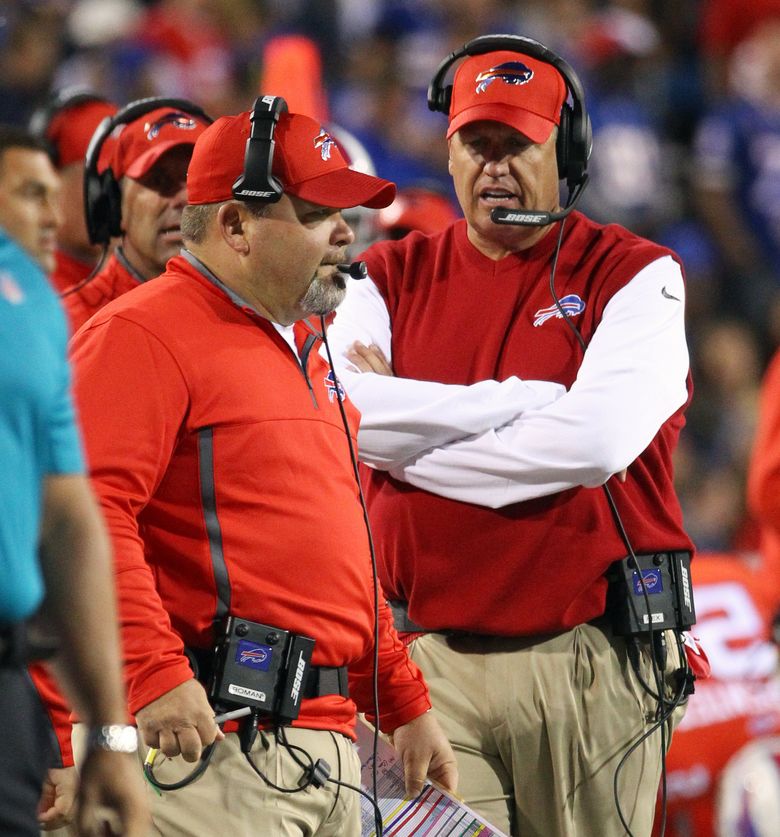 Bills owner backs Rex Ryan's decision to fire Greg Roman