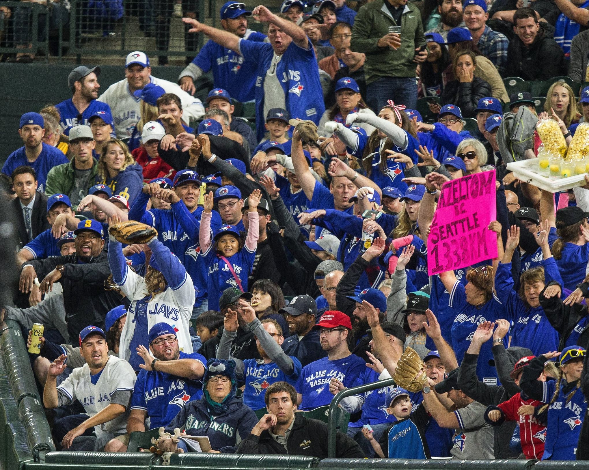 O'Neil: Like annoying house guests, Blue Jays fans have worn out their  welcome at Safeco Field - Seattle Sports