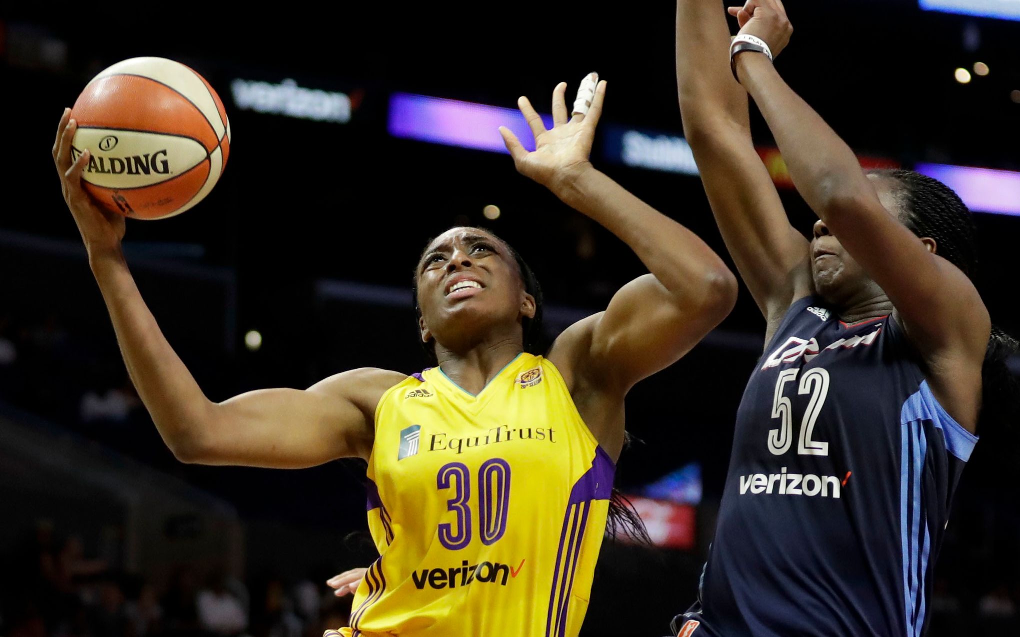 NNEKA OGWUMIKE signed (LOS ANGELES SPARKS) WNBA