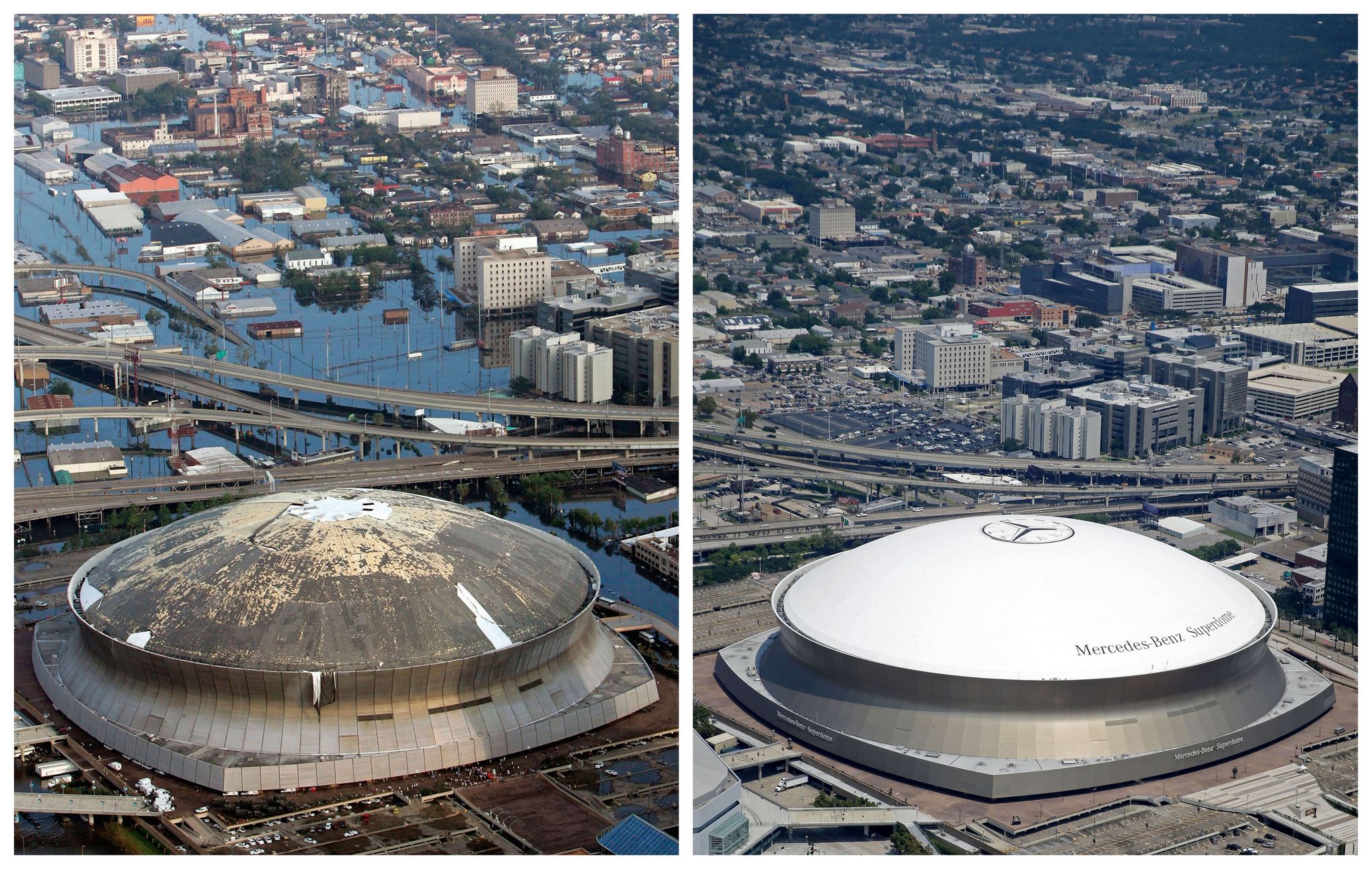 Superdome reopening remembered as historic, inspirational