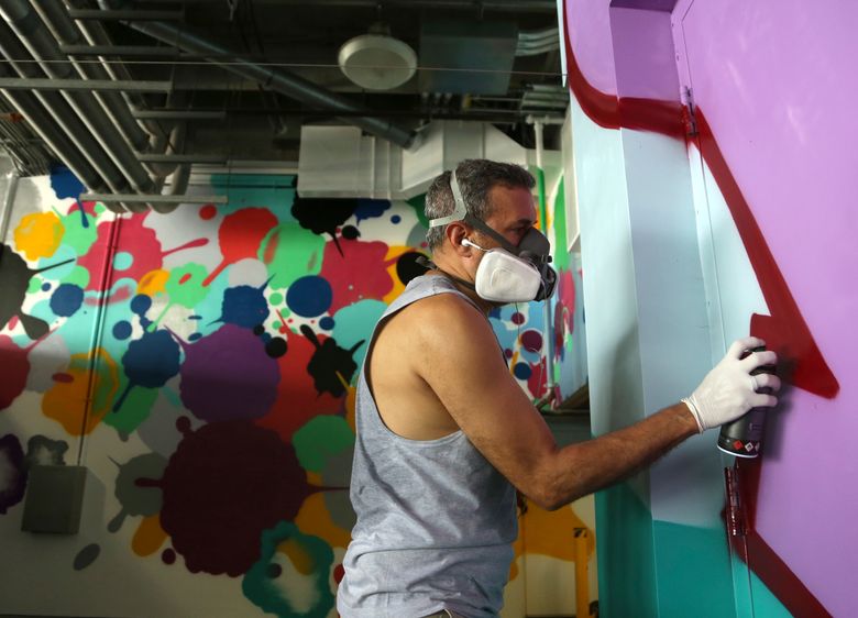 Art with that football? Dolphins' stadium vibrant with color