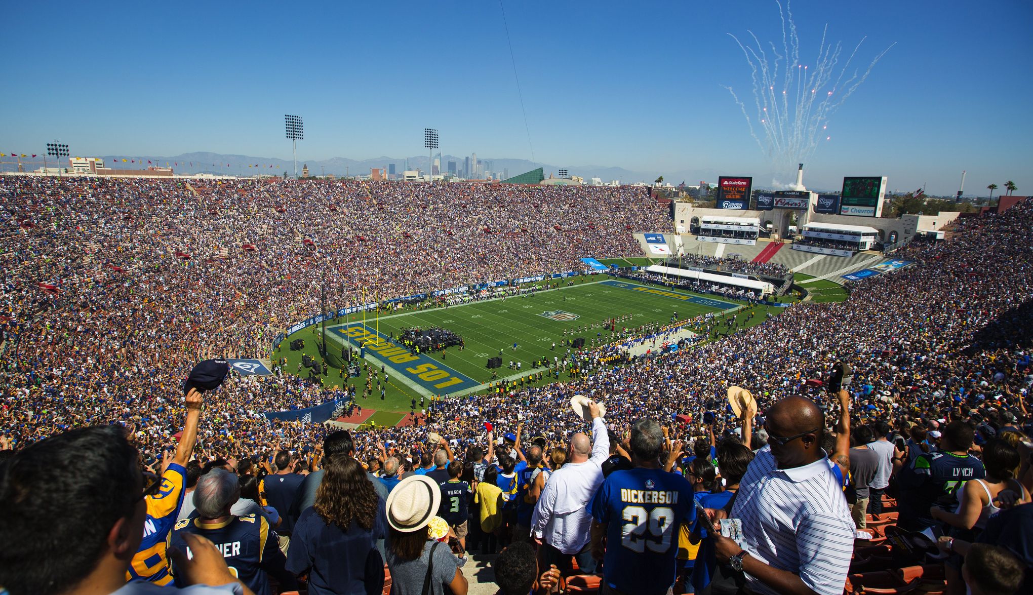 Pete Carroll returns to L.A., and it was like old times for his security  guy