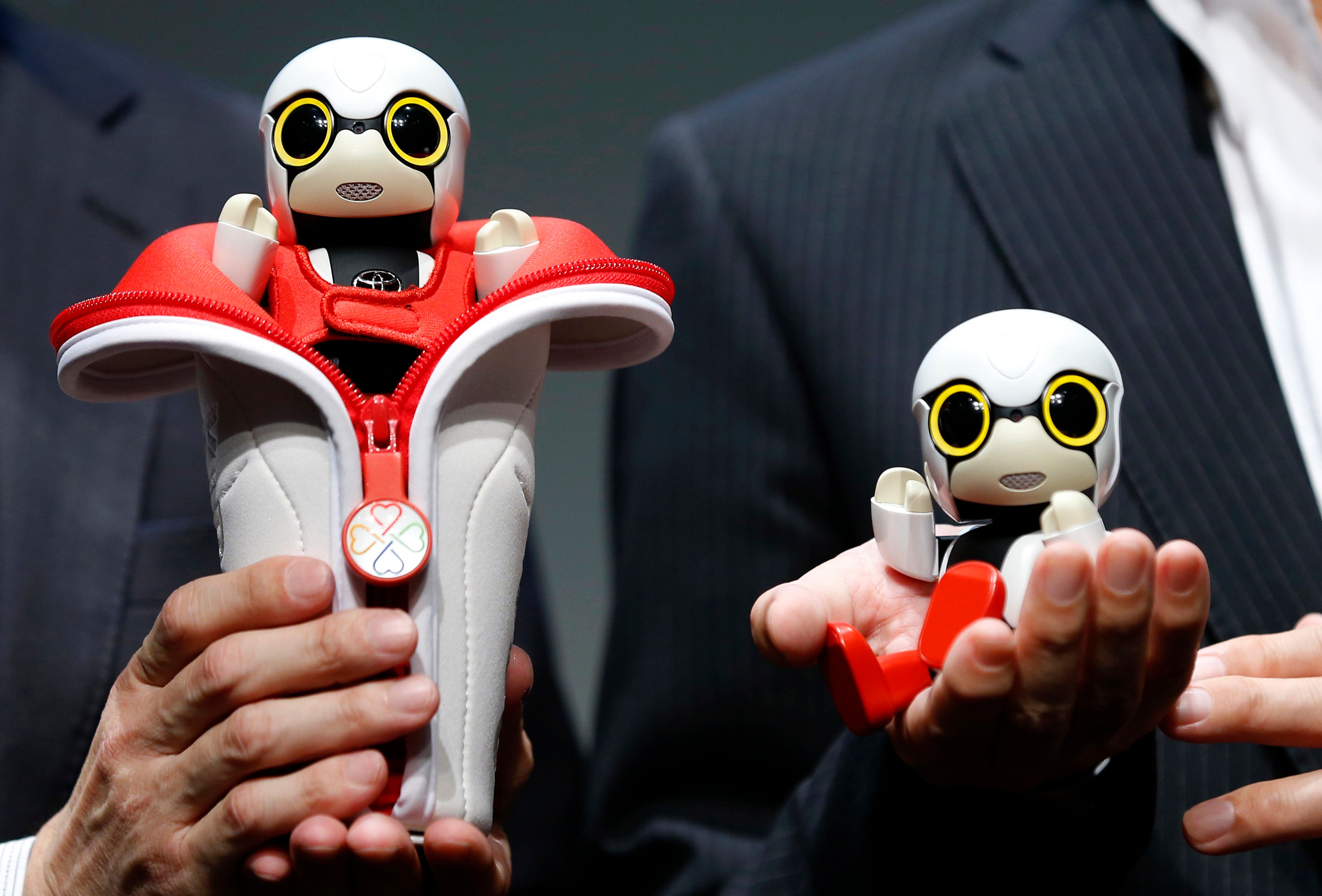 Toyota's tiny robot sells for under $400, talks, can't drive | The