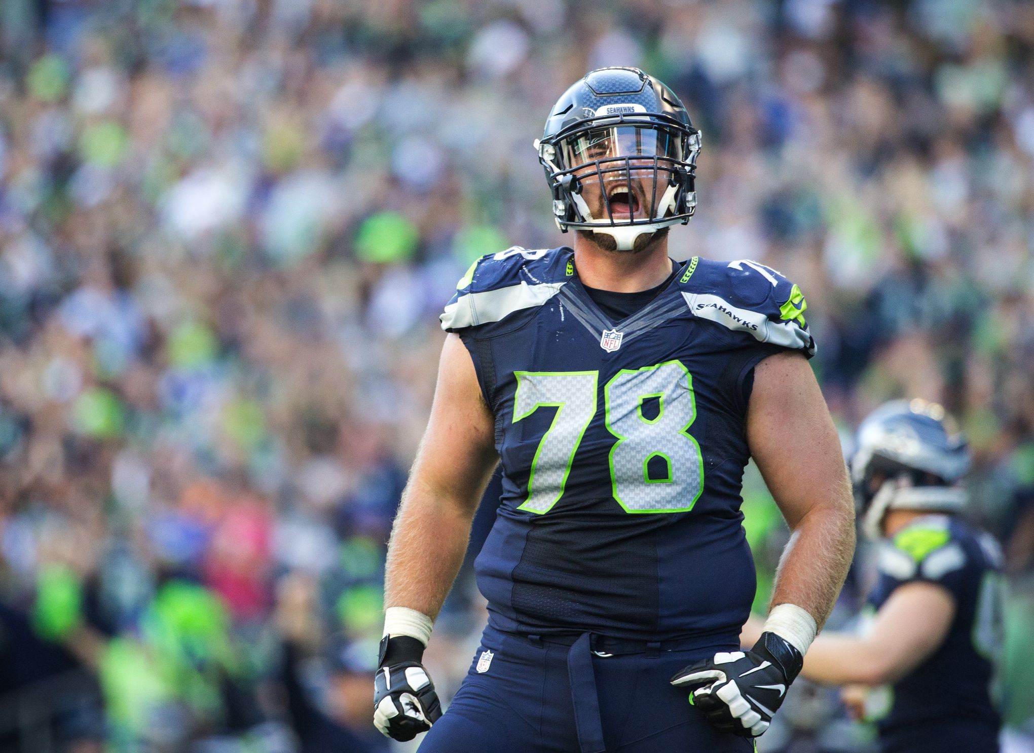 Seahawks left tackle Bradley Sowell playing vital role, cherishing  spotlight