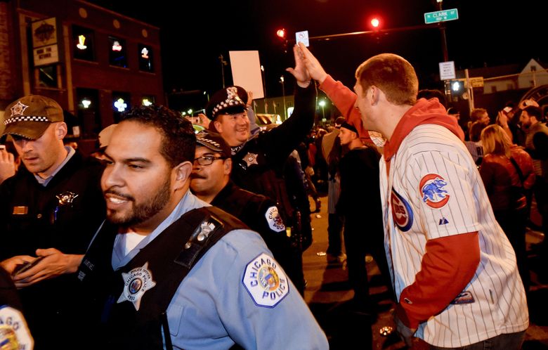 Overjoyed Chicago Cubs fans turn attention to World Series