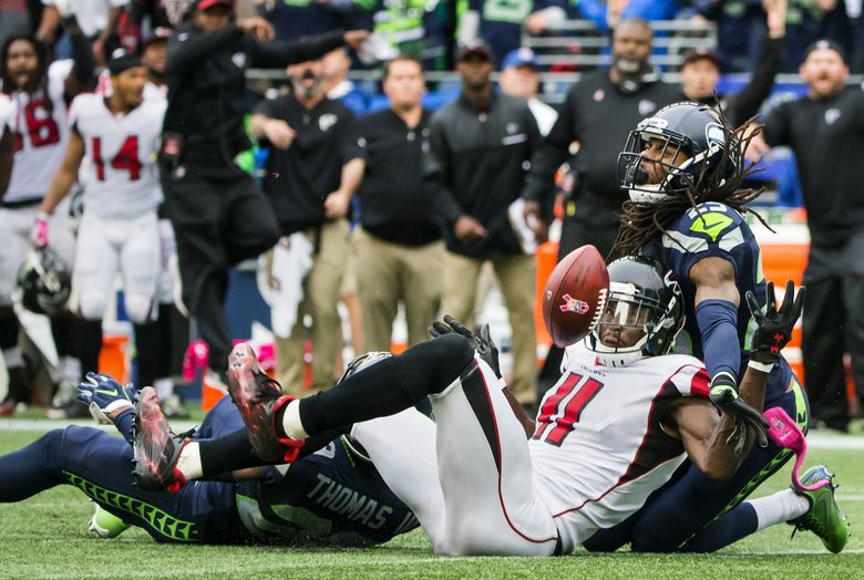 Seattle Seahawks cornerback Richard Sherman won't let go, and it's