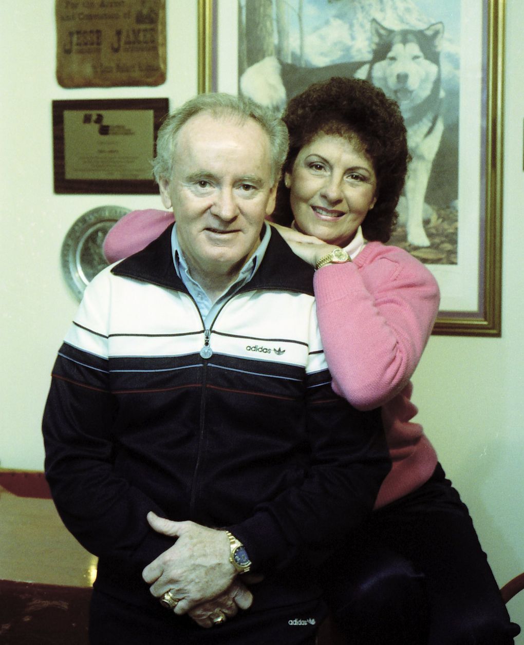 Don and Carol James, photographed in 1990. They met when they were 14 years old and introduced by a friend. (Mark Harrison/The Seattle Times)