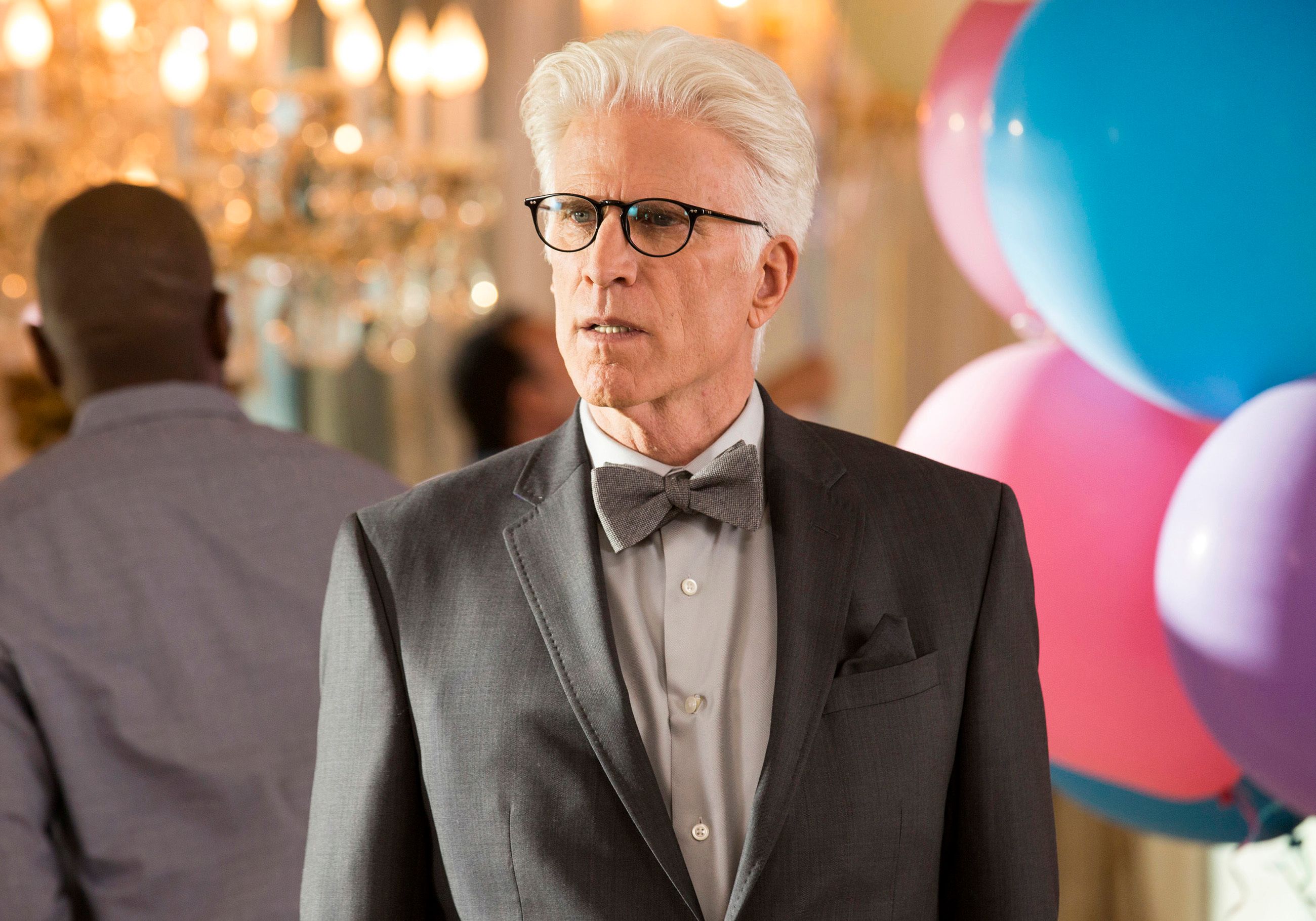 ted danson peacock bow tie