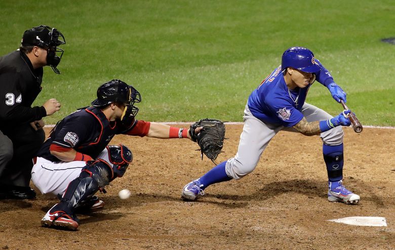 Tense Cubs-Indians World Series Game 7 resumes after rain delay