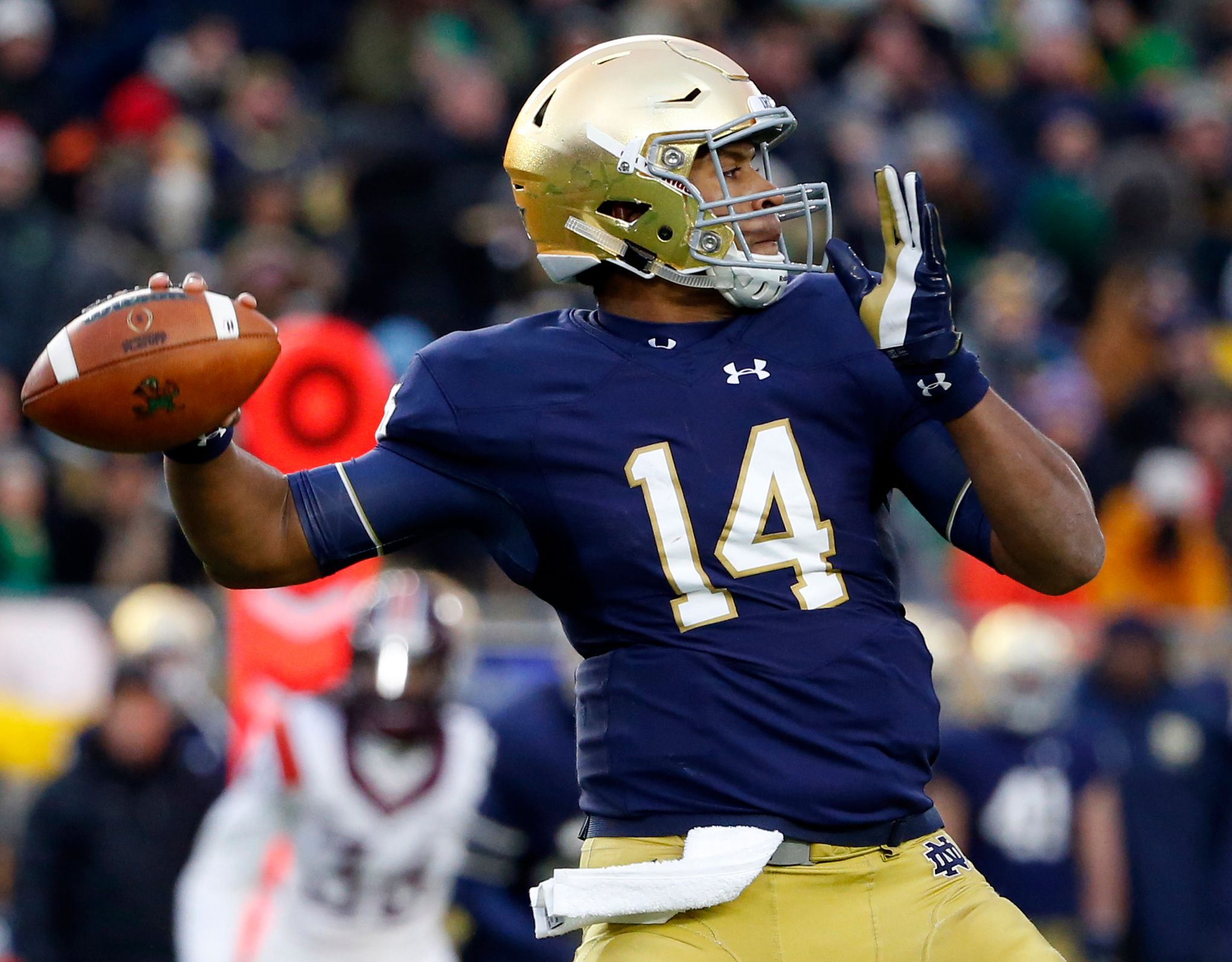 Notre Dame Football on X: DeShone Kizer leaves Notre Dame ranked