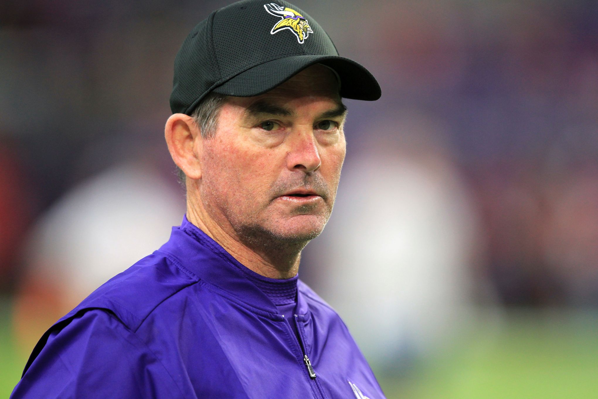 Minnesota Vikings coach Mike Zimmer has been linked to the Cowboys